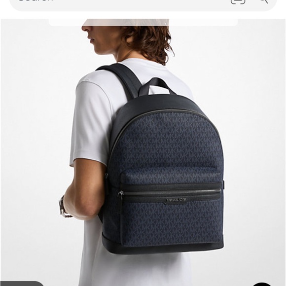 Michael Kors Black Backpack - Picture 8 of 8